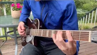 The Double-Drop B Riff got Heavier - Gretsch Electromatic Baritone w/ Digitech Whammy
