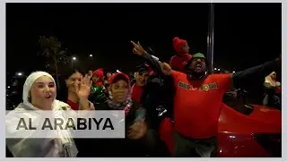 Celebrations spill into the streets of Morocco after win
