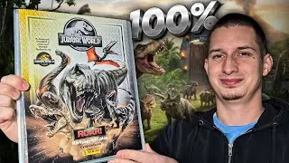 Panini Jurassic World ROAR Trading Cards | 100% Album Bemutat&oacute;