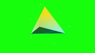 TRIANGLE GREEN SCREEN EFFECT VIDEO