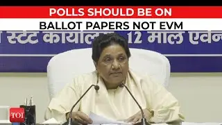 Mayawati: &lsquo;Voting in UP urban local body polls should be on ballot papers not EVM&rsquo; | BSP