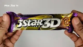 Cadbury 5 Star 3D Chocolate Bar 🍫||Satisfying Video Asmr#chocolate#cadbury#5star#5star3d#candy#asmr