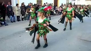 Domingo de carnaval,peña los bartoleros.