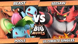 LMBM 2026 - Beast (Pokemon Trainer) Vs. Seesaw (Incineroar) Smash Ultimate - SSBU