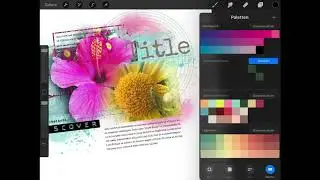 Watch me scrap on my iPad - playing with layered Templates