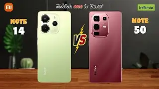 Redmi Note 14 4G vs Infinix Note 50⚡full Details