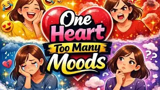 One heart too many moods #moodswing #viralshorts #shorts #mentalhealth 