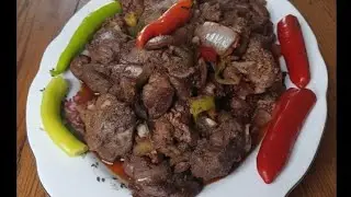 كبدة فراخ لذيذه في 10 دقائق