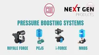 C.R.I. presents Next-Gen Pressure Boosting Systems | Compact design | Noise-free operation