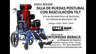 Silla de Ruedas Postural Standard Con Sistema Tilt | Care Quip - B320  B321