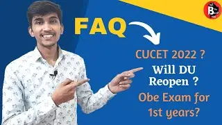 When will DU Reopen ? Will DU conduct CUCET in 2022? 1st year exam online or offline? @tushartalkspodcast