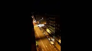 Aplausos en Vigo en apoyo a los Sanitarios , España en Estado de Alarma.