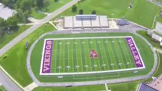 5 Minute Recreational Drone Flight Holy Stone 720R Marshall Missouri - Missouri Valley College