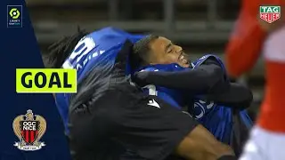 Goal Alexis CLAUDE-MAURICE (90' +4 - OGC NICE) N&Icirc;MES OLYMPIQUE - OGC NICE (0-2) 20/21