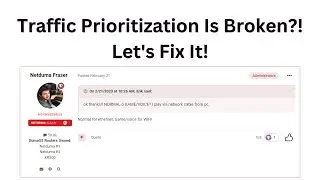 #dumaos DumaOS Traffic Prioritization Isn't Setup Properly?! Let's Fix It