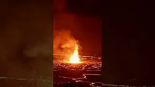 Kilauea Volcano Eruption, Hawaii 2023 #Shorts