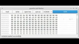 Программатор eeprom и flash BIOS (W25Q64, M24C64)