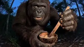 vida da floresta IA #trending #viralvideo #vid&eacute;oia #videoshorts #videoia #fly  #macaco #viral #fyp