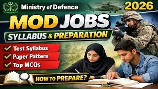 Ministry of Defence  Syllabus and paper pattern ||MOD jobs 2026 syllabus | mod jobs test preparation