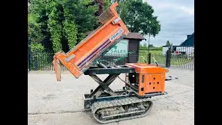 WINBULL WB600 HIGH TIP TRACKED DUMPER C/W MANAL GEAR BOX FOR SALE