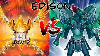 Yugioh Chaos Fairies vs Gladiator Beasts Edison Format Gameplay! at Card Addiction!