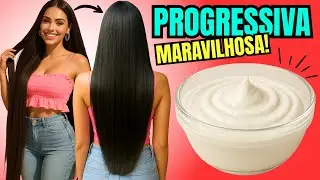 Vão Pensar que É Progressiva! Cabelo Liso Sem Química [Segredo que Parece Progressiva]