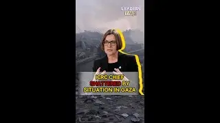 ICRC chief shattered by situation in Gaza