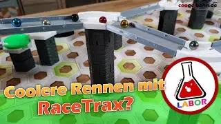 Coolere Kugelrennen mit RaceTrax? 🏎️ Neue Streckenteile im coogelbahn-Labor