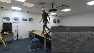 3D high accuracy, markerless Motion Capture using the Racelogic VIPS indoor positioning system.