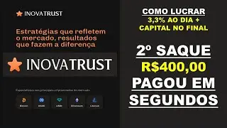 INOVA TRUST PAGOU R$400 INSTANT&Acirc;NEO AO VIVO