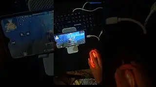 pc ❌ mini mobile setup ✅ free fire gaming keyboard | ⌨️🖱️📱 mix pro  #freefire #mixpro #geekgamer