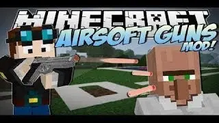 Моды Minecraft:Airsoft Guns Mod(Страйкбол в Minecraft)