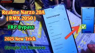 Realme Narzo 20a frp Bypass Android 11 || narzo 20a frp bypass 2025