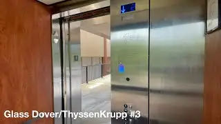 Glass Dover (modernized by ThyssenKrupp) Hydraulic Elevator #3 @ Uptown Greenwood in Greenwood, SC