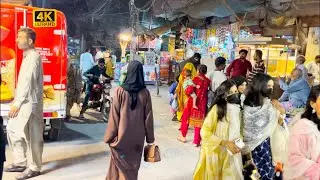 Unfiltered Walk in Bhaati Gate Lahore Pakistan | Discover Old Lahore&rsquo;s Street Life in 4K 60fps