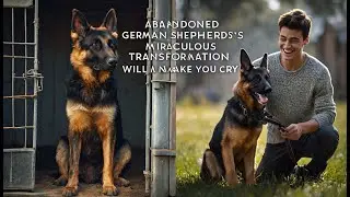 ABANDONED GERMAN SHEPHERD'S MIRACLE TRANSFORMATION WILL MAKE YOU CRY