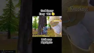 No Chance Given 😎 | Livik God Spray 1v3 Clutch | BGMI #bgmi