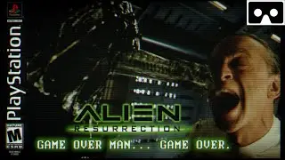 [3D|VR] ALIEN RESURRECTION (2000) is a beautifully vicious PSX game | lvl 4 pt.2