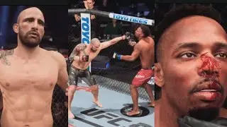 Alexander Volkanovski Vs Lerone Murphy - Fabulous #UFC Full Fight English Commentary PS5