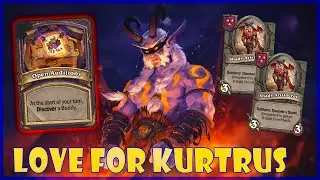 LOVE FOR KURTRUS - Hearthstone Battlegrounds - Kurtrus Ashfallen