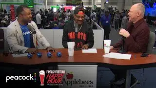 Saquon Barkley reminds Brian Westbrook of Bo Jackson | Fantasy Football Happy Hour | NFL on NBC