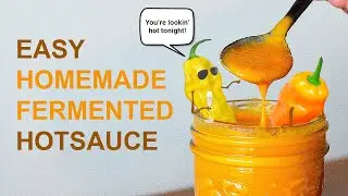 Lacto Fermented Hot Sauce Recipe | Homemade Fermented Hot Sauce Recipe