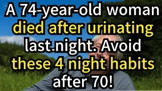 Dangerous night habits seniors must avoid to prevent sudden death in sleep after 70elderly health
