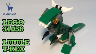 LEGO CREATOR 3in1 31058 Mighty Dinosaurs Alternate Build - Little T-REX - SpeedBuild ConstructionToy