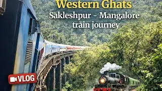 Sakleshpur Ghat Section 🚆 | One of India’s Most Beautiful Train Routes | Western Ghats