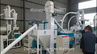 Maize Flour Mill Plant Complete Corn Meal Production Line
