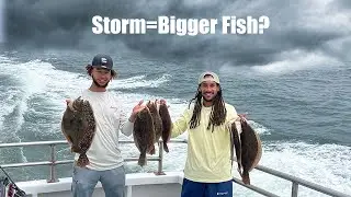 The Weather was BAD but the Fish were Biting!!