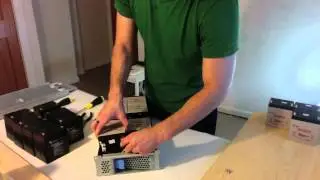 Видео сборки аккумуляторной батареи APC RBC43