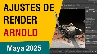 Ajustes de Arnold Render en Maya  – Tutorial Fácil