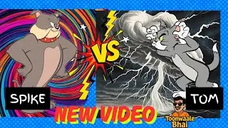 Tom's Treehouse Trouble 🌳💦 | Funny Cartoon Showdown | Toonwaale Bhai